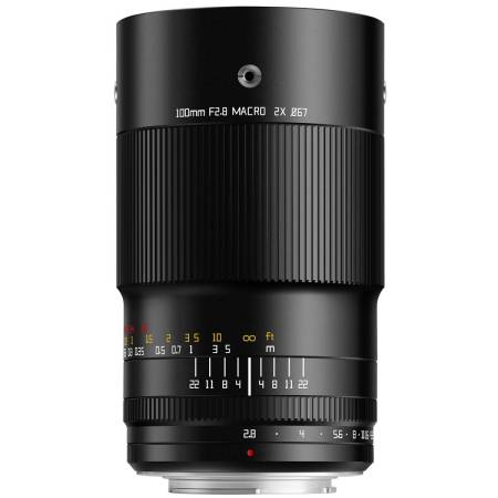 Объектив TTartisan 100 мм F2.8 macro 2X Full Frame для Canon EOS EF