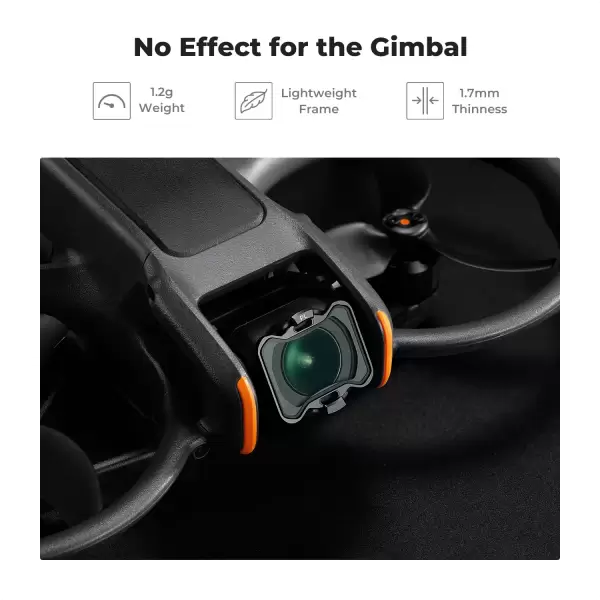 Фильтр K&F CONCEPT PL CPL поляризационный для DJI Avata 2 Фильтр K&F CONCEPT PL CPL поляризационный для DJI Avata 2