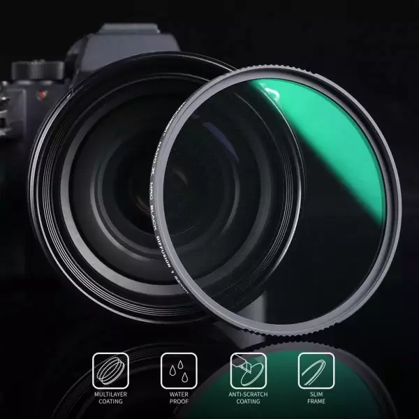 Фильтр K&F 58 мм Nano-X Black Mist 1/1 Фильтр K&F 58 мм Nano-X Black Mist 1/1
