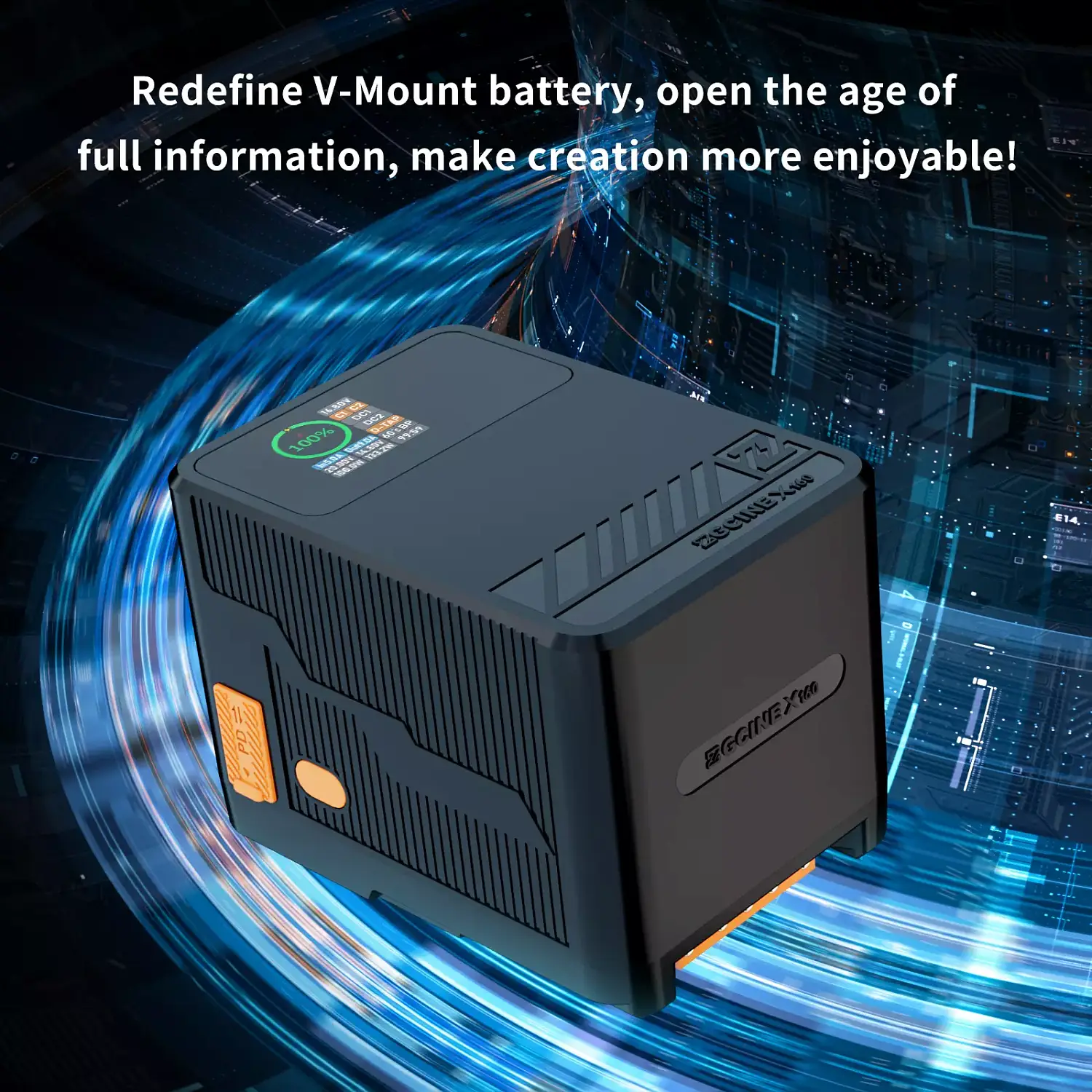 Аккумулятор ZGCINE V-mount X series mini ZG-X160