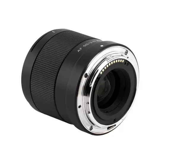 Объектив Viltrox AF 50 мм F2.0 AIR Z для Nikon Z вид сзади Объектив Viltrox AF 50 мм F2.0 AIR Z для Nikon Z вид сзади