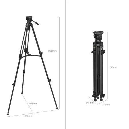 Штатив SmallRig Lightweight Video Tripod Kit AD-50 Lite 4684