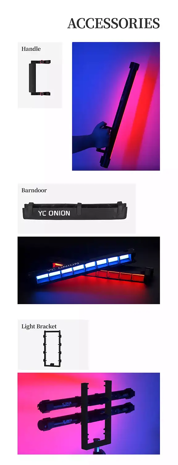 Свет YC Onion Energy Tube Pro 120 RGB