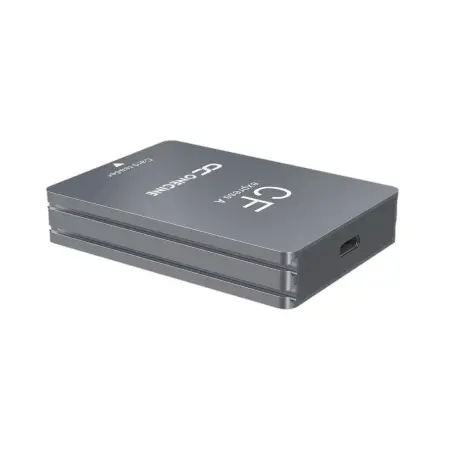 Картридер OneCine CFexpress Type A — вид сзади, порт USB-C 3.2 Gen 2