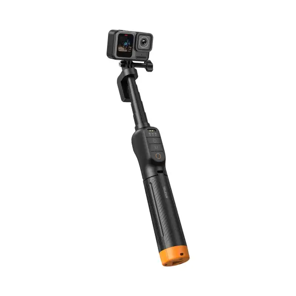 Telesin S1-TSS-07 с выдвинутой штангой и камерой GoPro