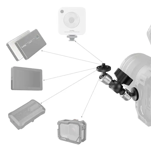 Что вешается на кронштейн SmallRig 6509