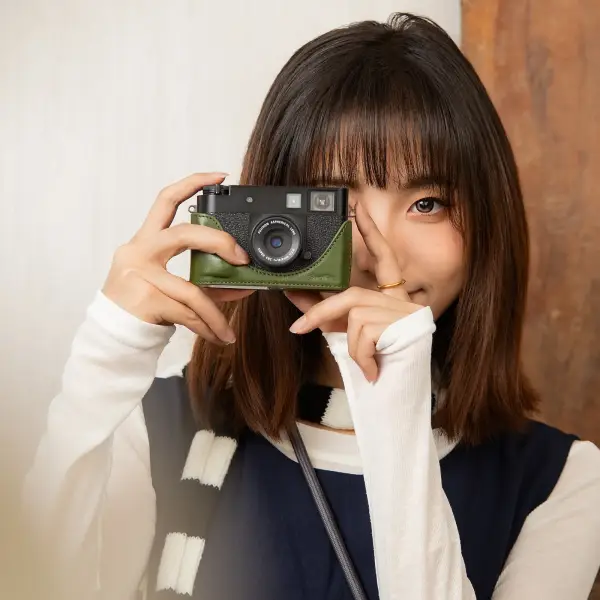 Кожанный чехол SmallRig Leather Kit для Fujifilm X half (Зеленый) 5220