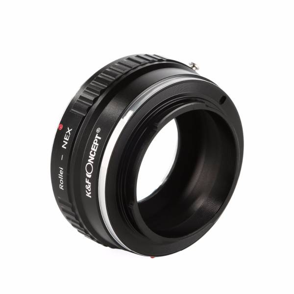 Переходное кольцо K&F Concept QBM-NEX (Объективы Rollei QBM на фото камеры Sony E-mount)