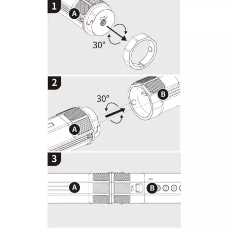 Соединение двух панелей