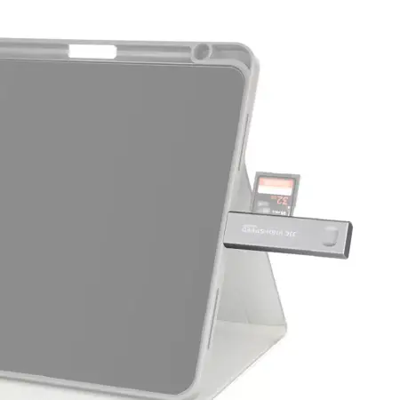Картридер JJC CR-UCL1 GRAY USB 2.0