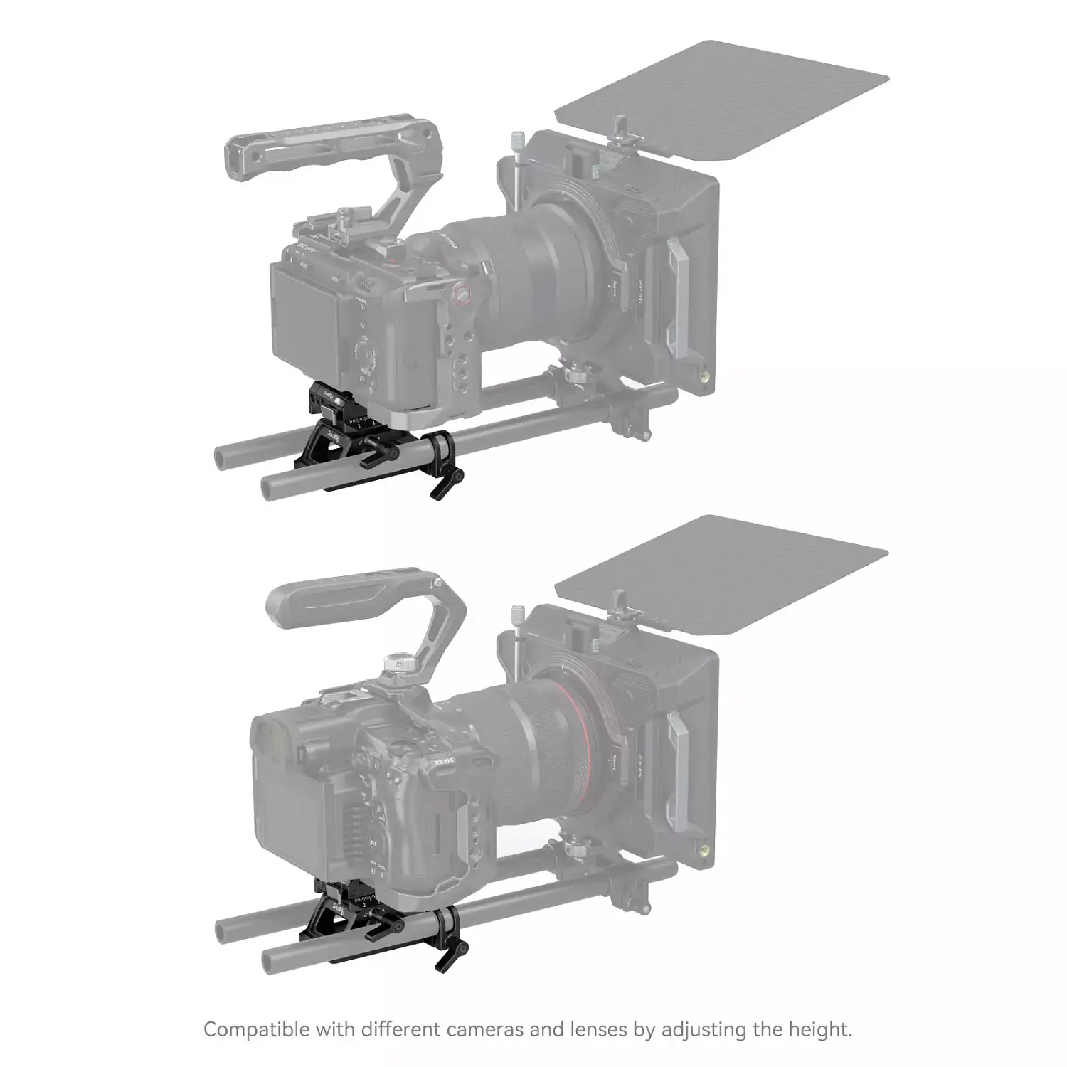 Универсальная площадка SmallRig с изменяемой высотой Arca-Swiss Height-Adjustable Mount Plate Kit 4233