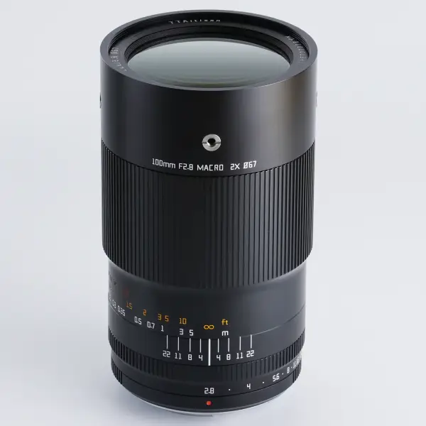 Объектив TTartisan 100 мм F2.8 macro 2X Full Frame для Canon EOS EF