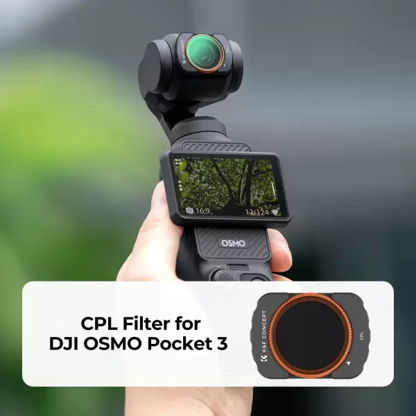 Фильтр K&F для DJI OSMO Pocket 3 CPL