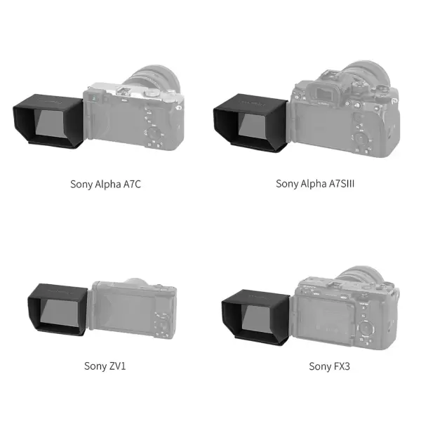 Козырек SmallRig для камеры Sony Alpha 7S III, 7C, ZV-1, ZV-E10, FX3 3206