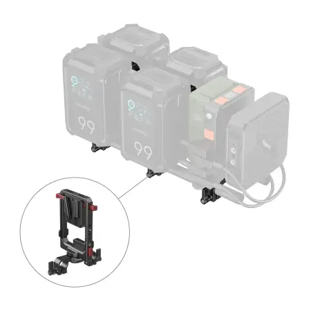 Поворот площадки SmallRig 6273 на 90 градусов