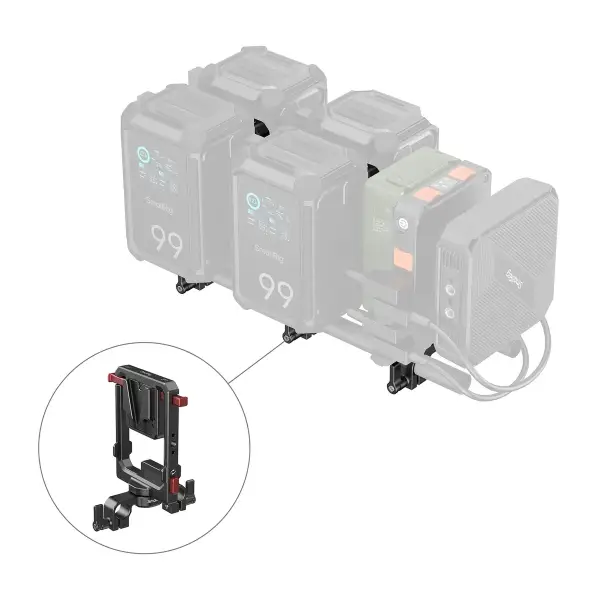 Поворот площадки SmallRig 6273 на 90 градусов
