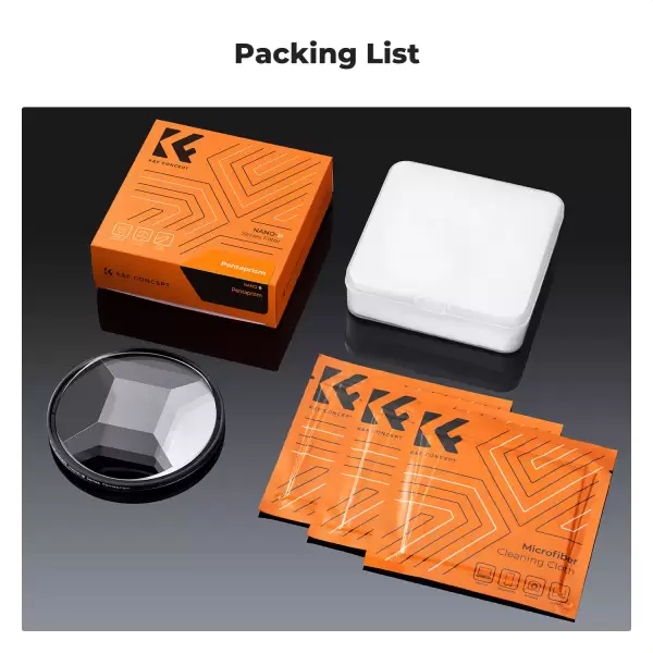 Фильтр K&F concept калейдоскоп prism Central Pentagonal Пятиугольный 58 мм