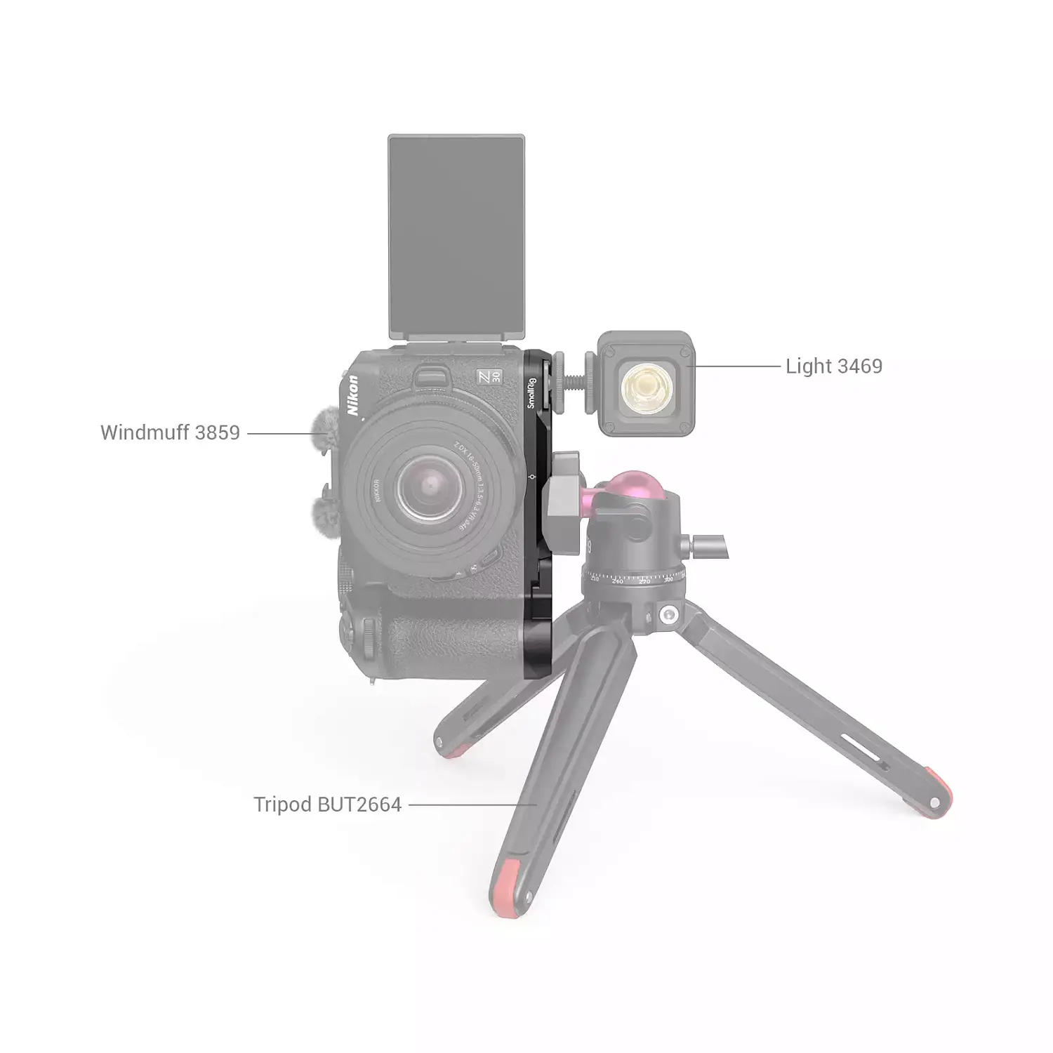 Площадка SmallRig для Nikon Z30 3857