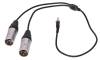 Comica CVM-DS-XLR 3.5мм TRS to Dual XLR Stereo Audio Output Cable