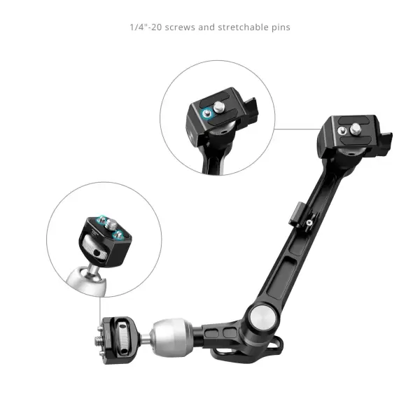 Шарнирный держатель SmallRig Magic Arm Support с крепление для монитора 5141 Шарнирный держатель SmallRig Magic Arm Support с крепление для монитора 5141