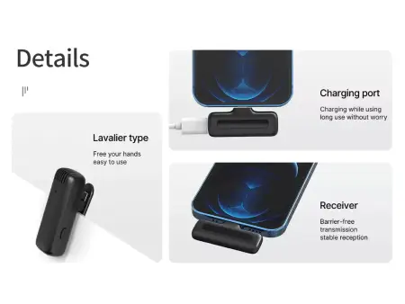 Радиосистема Ulanzi J12 Lightning для iPhone