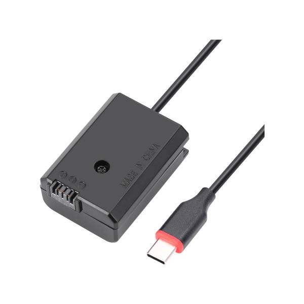 Пустышка Kingma NP-FW50 с кабелем USB-C для Sony A7 II, A6400