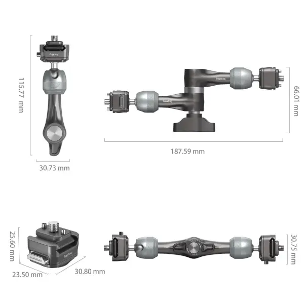 Держатель SmallRig HawkLock H21 быстросъёмный Magic Arm (7