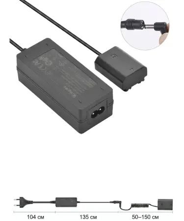 Сетевой адаптер NP-FZ100 220В для Sony