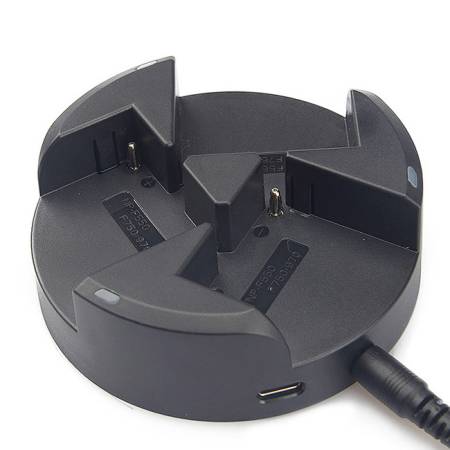 Зарядное Устройство NP-F USB с адаптером для Sony F550 F750 F950 на три аккумулятора